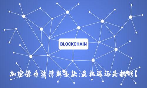 加密货币法律新条款：是机遇还是挑战？